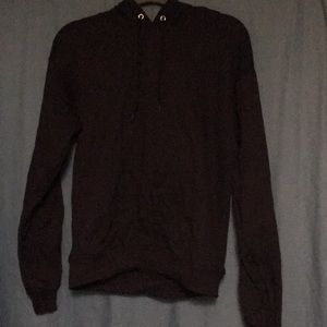 Black hoodie